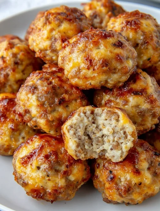 Cheesy Sausage Balls