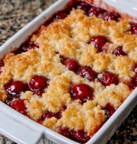 Cherry Dump Cake