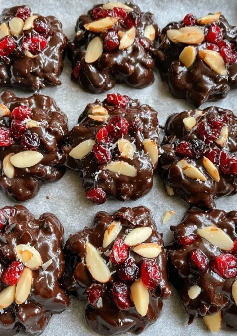 Chocolate Cherry Clusters