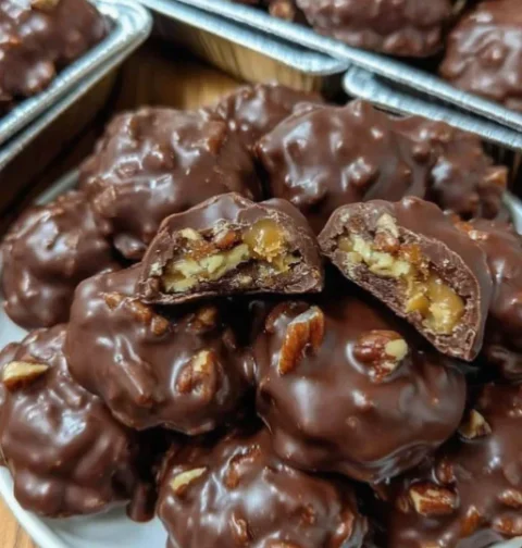 Chocolate-covered snacks