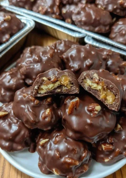 Chocolate-covered snacks