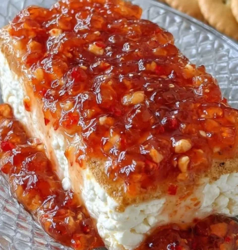 Cream Cheese with Pepper Jelly