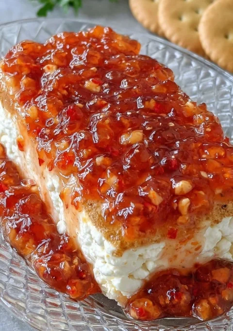 Cream Cheese with Pepper Jelly