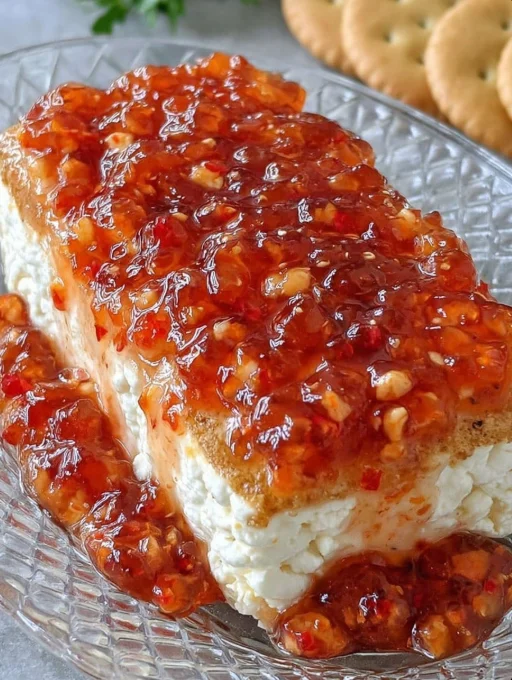 Cream Cheese with Pepper Jelly