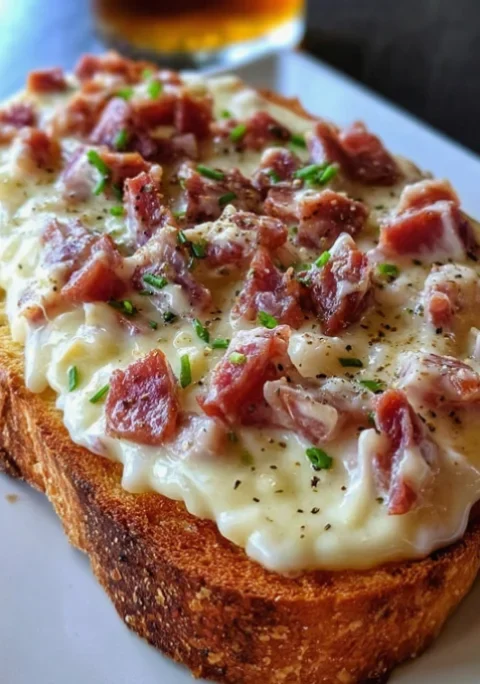 Creamed Chipped Beef on Toast