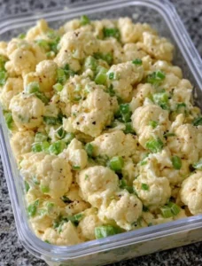 Creamy Cauliflower Salad