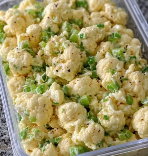 Creamy Cauliflower Salad