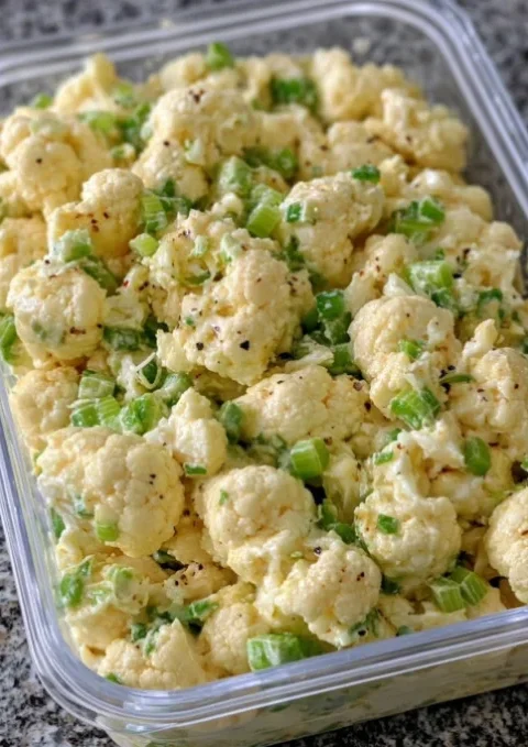 Creamy Cauliflower Salad