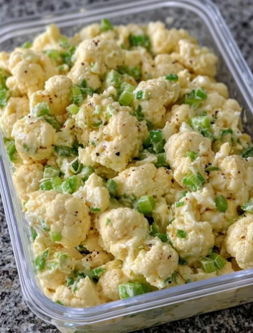 Creamy Cauliflower Salad