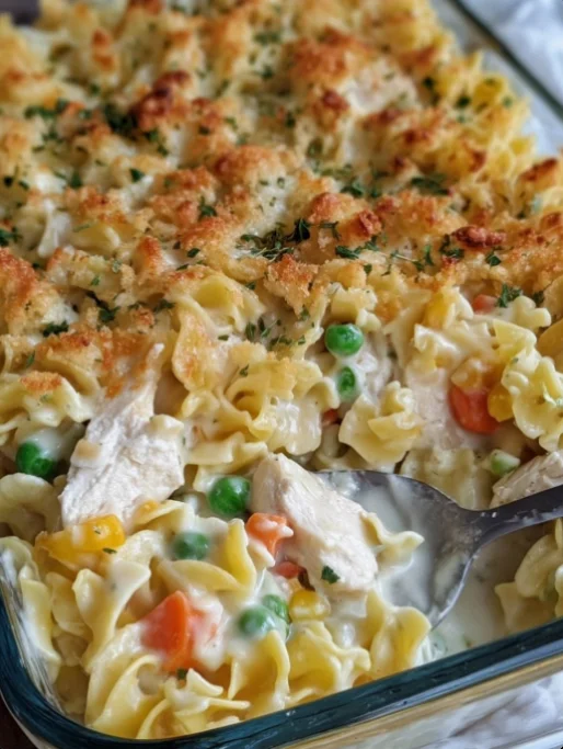 Creamy Chicken Noodle Casserole