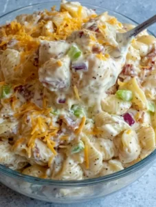 Creamy Chicken Pasta Salad
