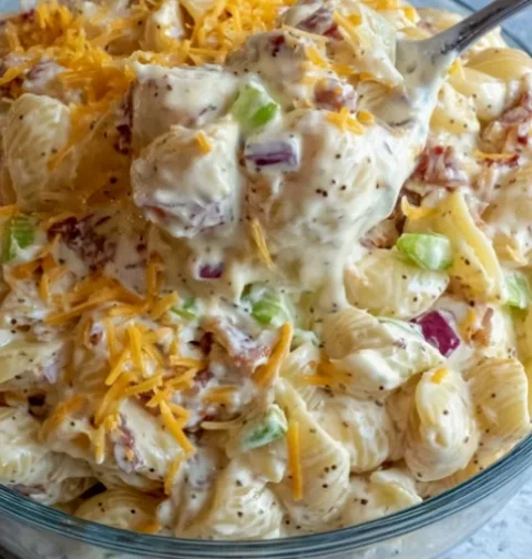 Creamy Chicken Pasta Salad