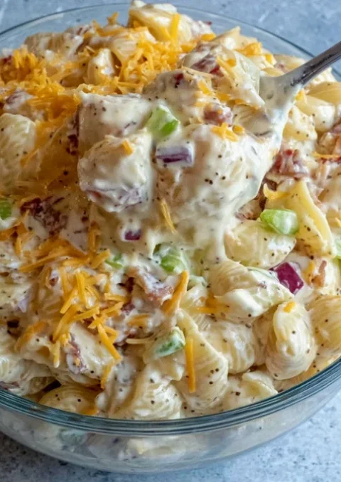Creamy Chicken Pasta Salad