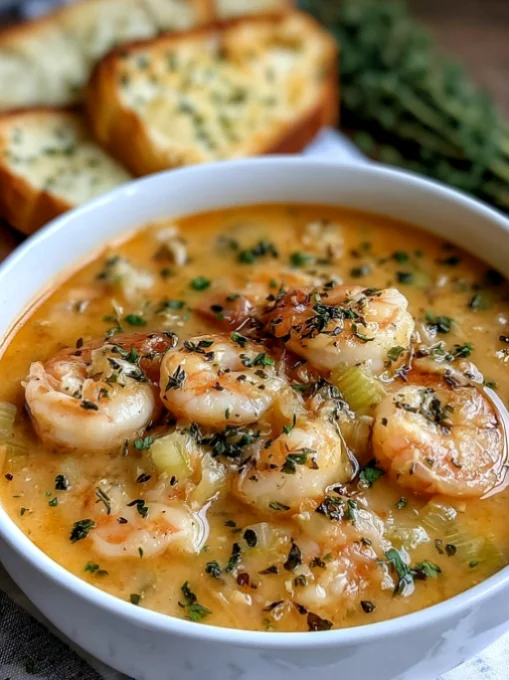 Creamy Crab and Shrimp Seafood Bisque