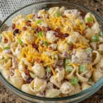 Cheesy bacon ranch potato salad