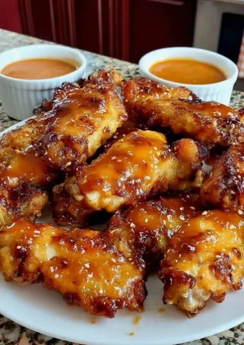 Crispy Honey Garlic Chicken