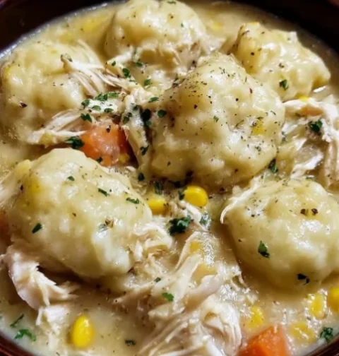 Crock Pot Chicken and Dumplings