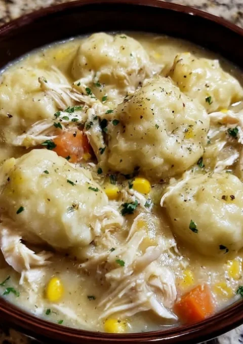 Crock Pot Chicken and Dumplings