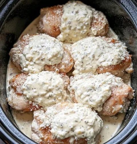 Crock Pot Creamy Chicken