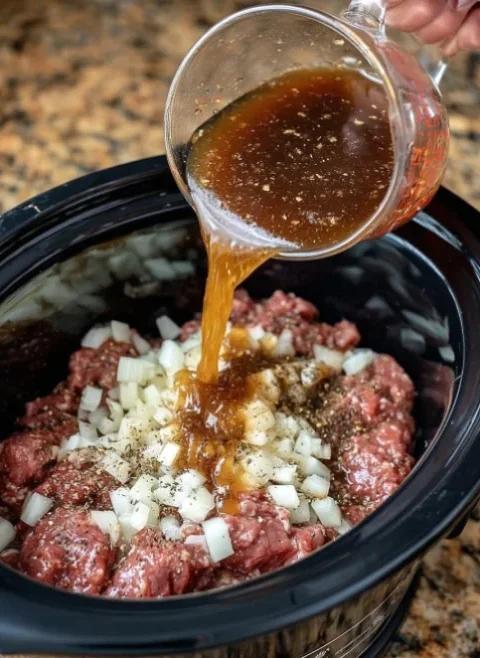 Crockpot Ground Beef