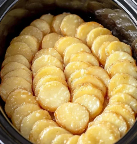 Crockpot Scalloped Potatoes