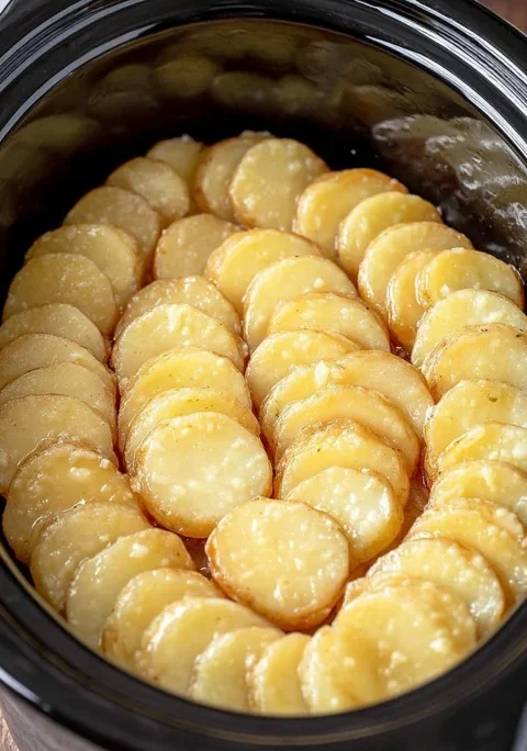 Crockpot Scalloped Potatoes