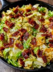 Fried Cabbage with Bacon Recipe