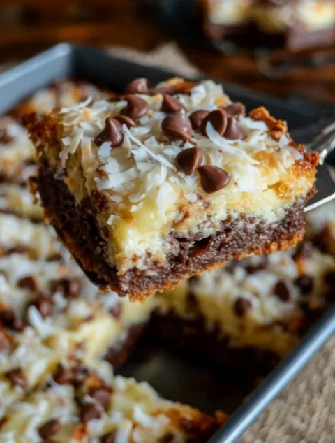 German Chocolate Pan Chewies