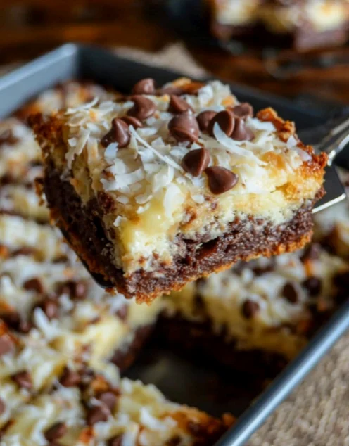 German Chocolate Pan Chewies