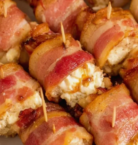 Grandma Pat's Bacon Rolls