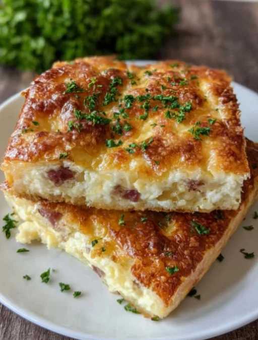 Ham and Cheese Breakfast Casserole