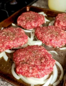 Hamburger Steak with Onions