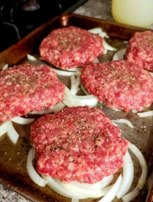 Hamburger Steak with Onions