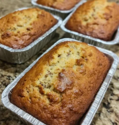 homemade banana bread