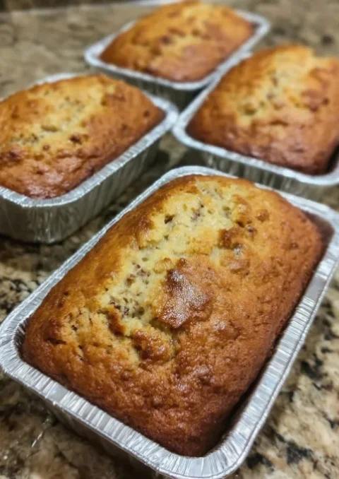 homemade banana bread