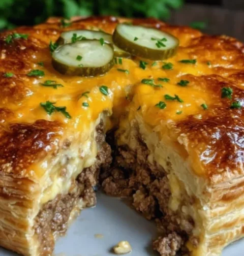 Loaded Cheeseburger Pastries