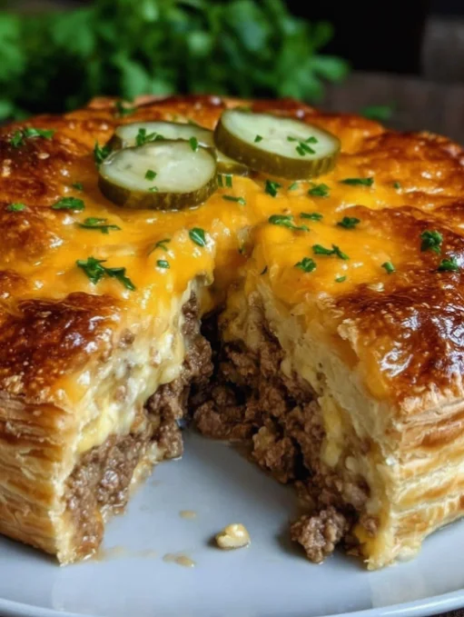 Loaded Cheeseburger Pastries