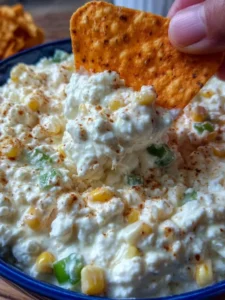 Loaded Creamy Corn Dip