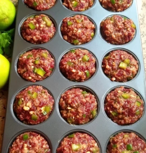meatloaf in a muffin pan
