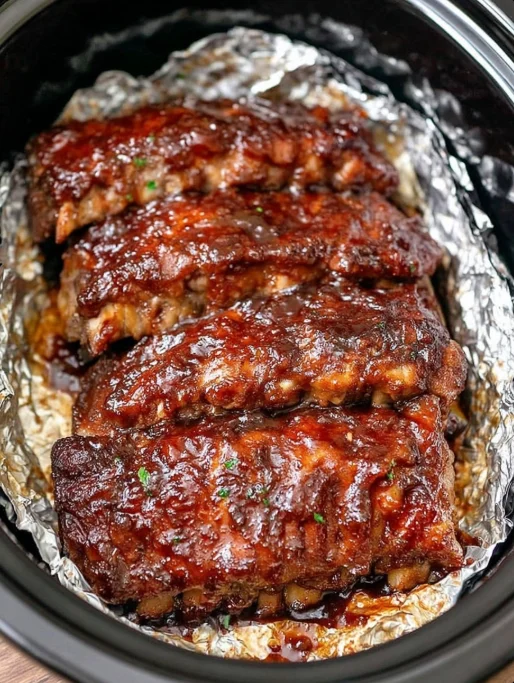 Mouthwatering meat ribs