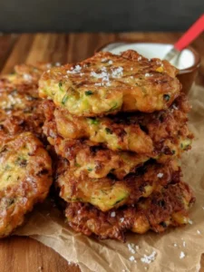 Okra and Green Tomato Fritters