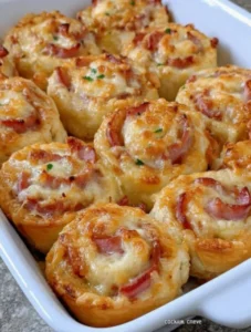 Oven Baked 4-Ingredient Party Pinwheels