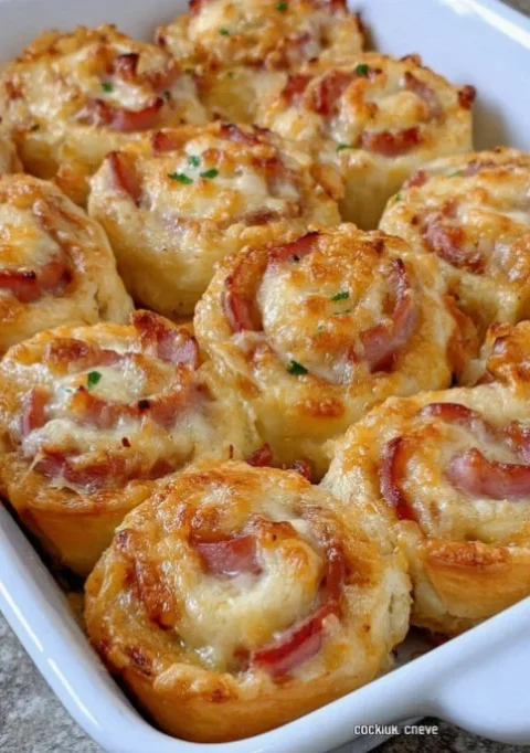 Oven Baked 4-Ingredient Party Pinwheels