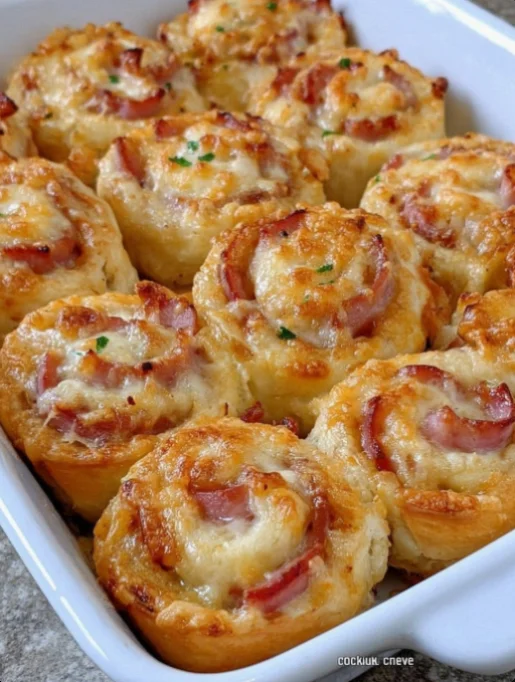 Oven Baked 4-Ingredient Party Pinwheels