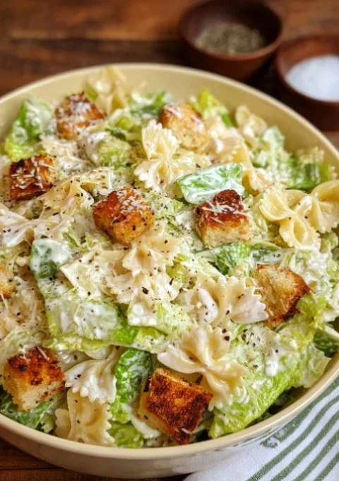 Pasta Caesar Salad