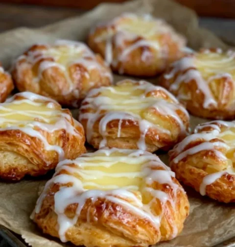 Pineapple Cream Cheese Danish
