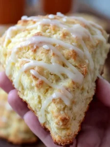 Scones with Icing Drizzle