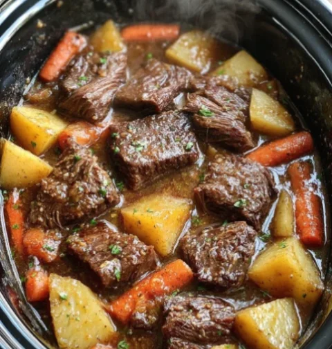 slow cooker beef stew