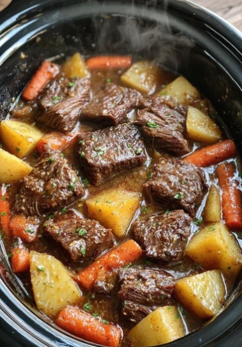 slow cooker beef stew