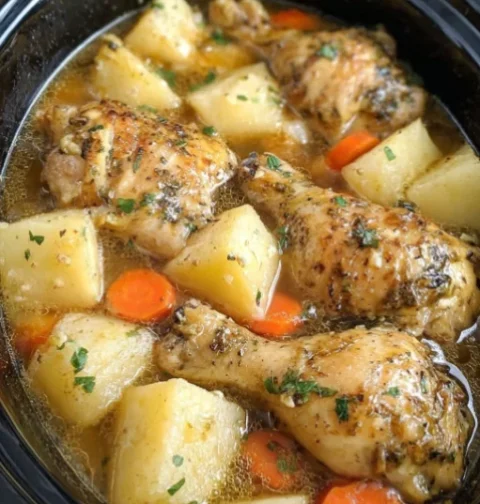 slow cooker chicken stew